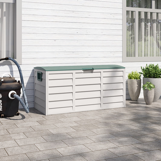 290L Green Top Outdoor Storage Box with Ventilation
