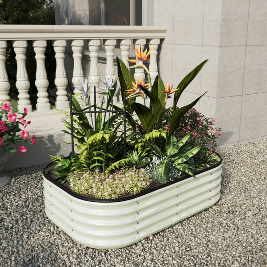 Galvanized Steel Raised Garden Bed