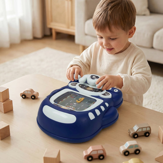 Simulation Driving Steering Wheel Toy with Sounds Effects