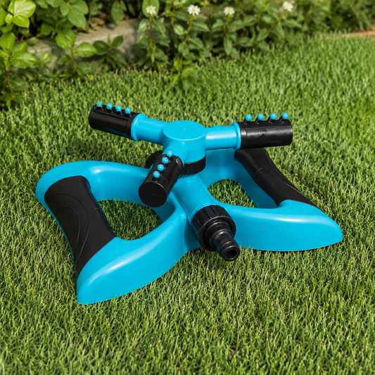 360 Degree 3 Arm Rotating Garden Sprinkler