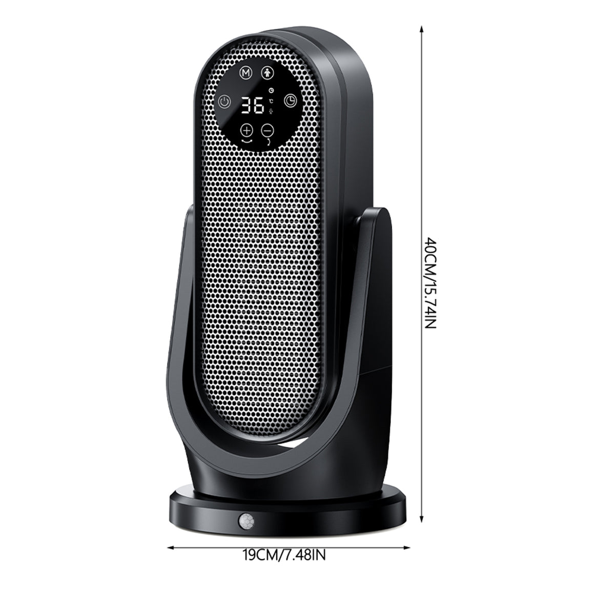 Electric PTC Space Heater with Human Sensor for Indoor Use