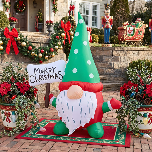 185cm Christmas Inflatable with LED Lights