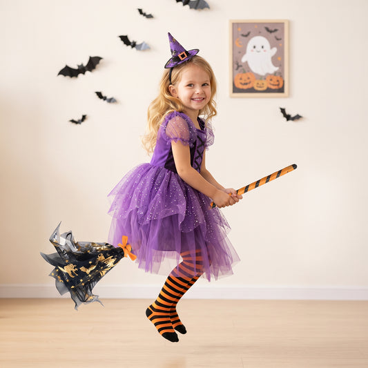 Halloween Witch Broom