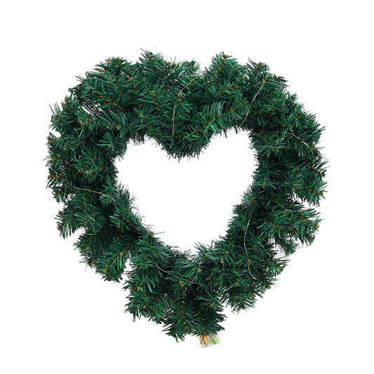 Artificial Heart-shaped Door Hanging Garland Wedding Decoration