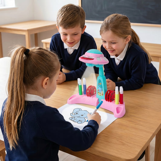 UFO-Themed Drawing Projector for Kids