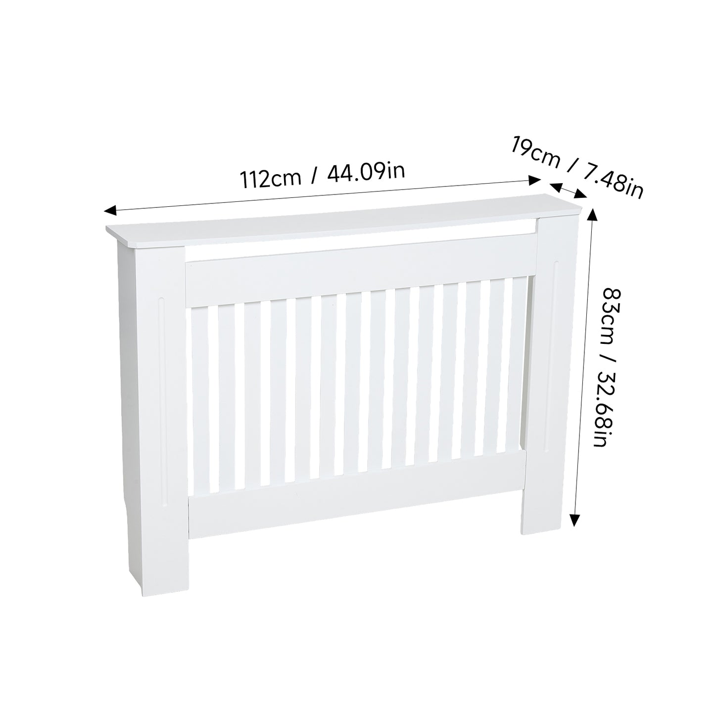 Modern Vertical Slat Radiator Cover