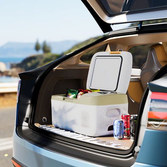 16L Portable Car Refrigerator with Display