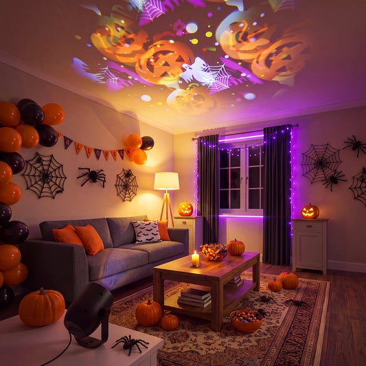 16-Pattern Indoor Halloween Projector Light
