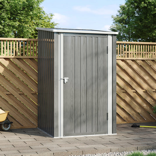 3 x 3FT Outdoor Metal Garden Storage Shed