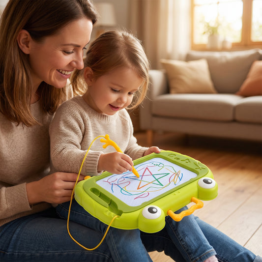 Portable Cartoon Magnetic Drawing Board for Kids