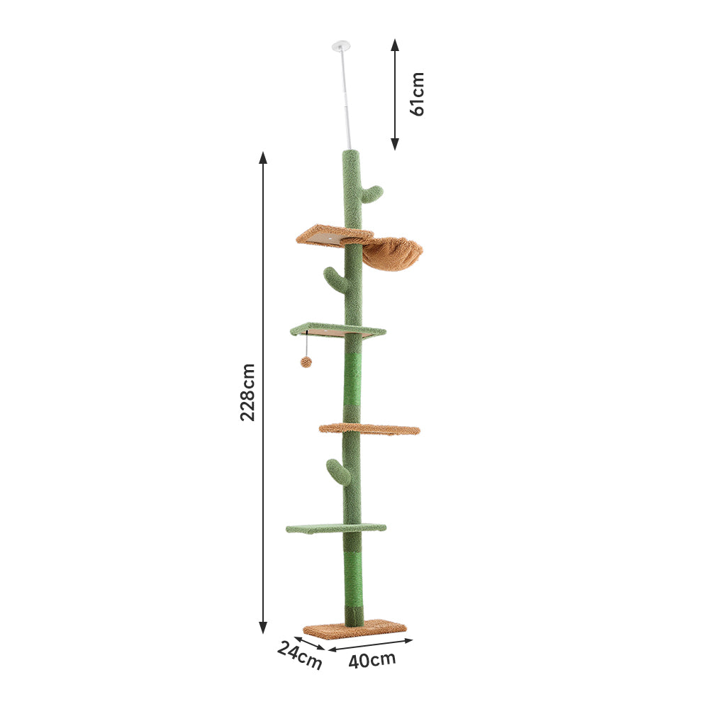 Cactus Scratching Post Cat Tree