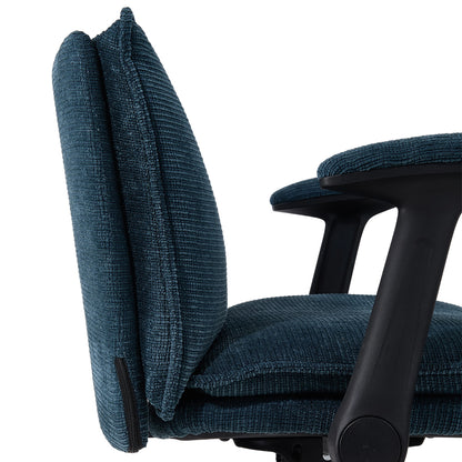 Chenille Height-Adjustable Office Chair