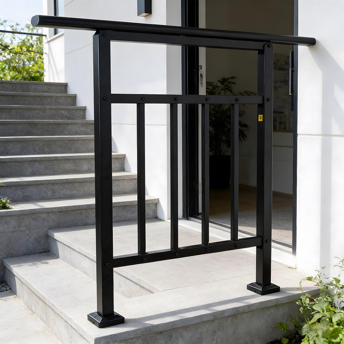 Adjustable Galvanised Steel Stair Handrail