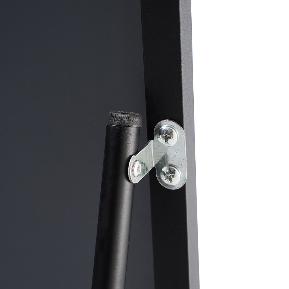 Metal Frame Full Length Mirror with Stand