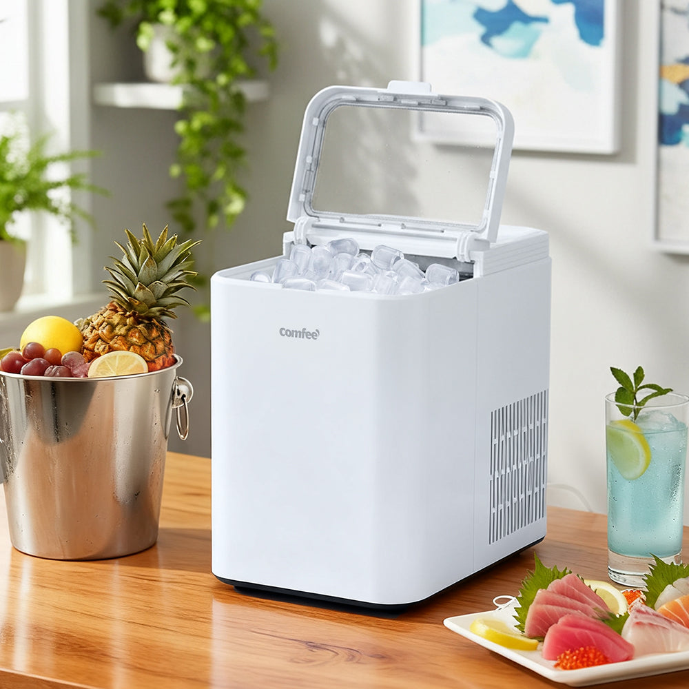 Ice Maker Machine with Ice Scoop & Basket