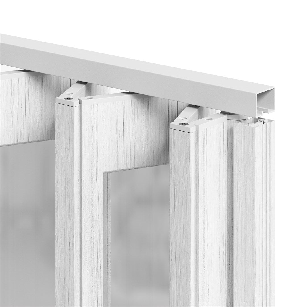 Magnetic Sliding PVC Concertina Folding Door