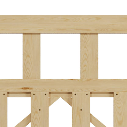 4x3ft Outdoor Wooden Garden Gate Fence Door