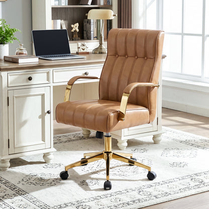 PU Leather Office Chair with Castors
