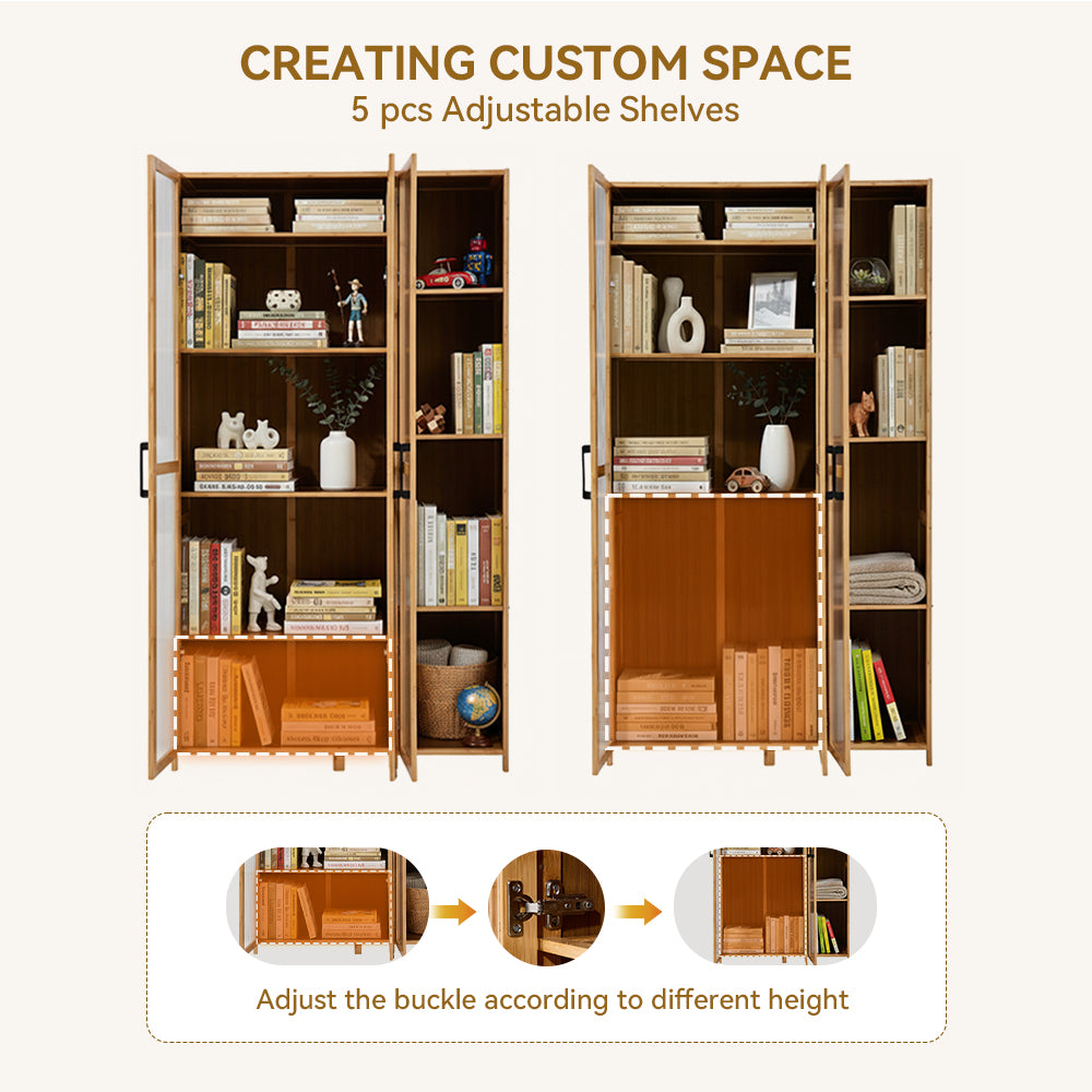 Storage Cabinet with Acrylic Doors