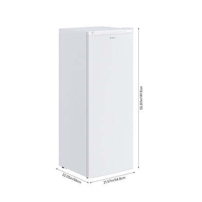 175L White Upright Freezer
