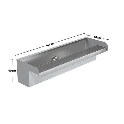 13cm D Back Entry Stainless Steel Water Blade