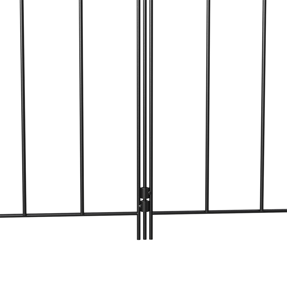 10Pcs Metal Garden Fences