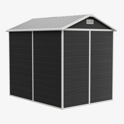 6x8 FT Outdoor Garden Plastic Storage Shed