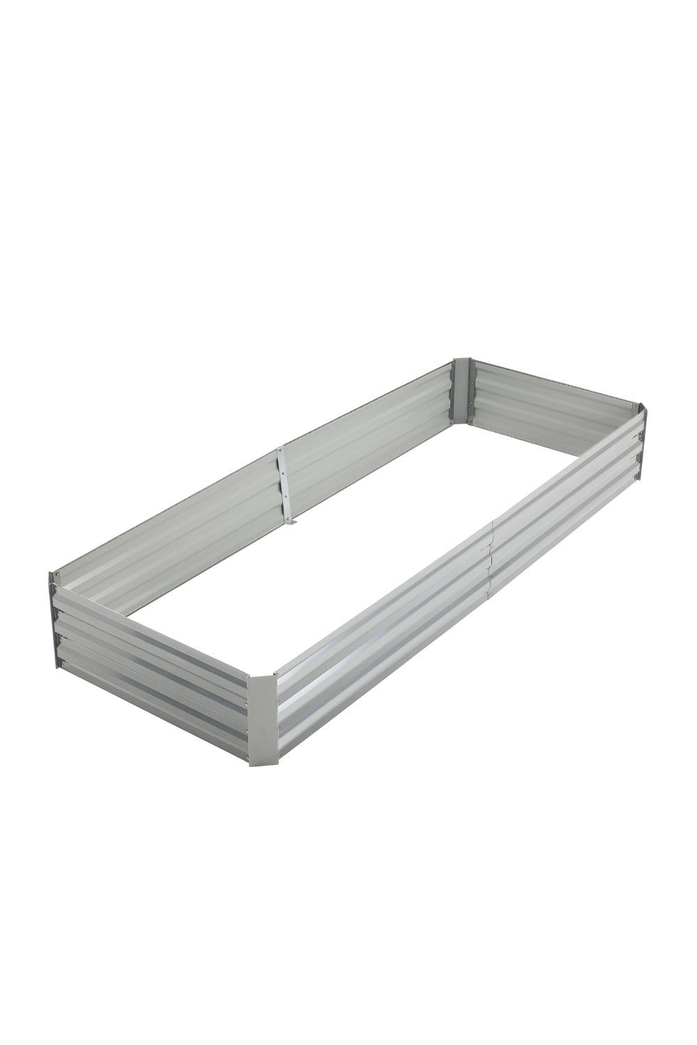 Outdoor Rectangular Metal Raised Garden Bed