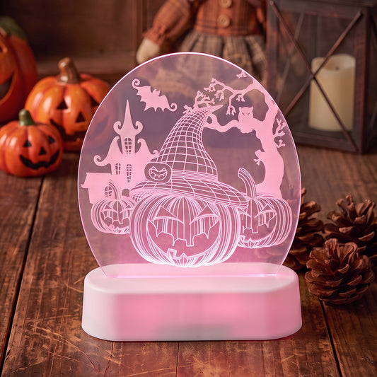 3D Halloween Acrylic Light-Up Decoration
