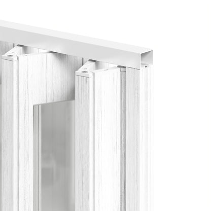 Transparent Windows PVC Folding Door