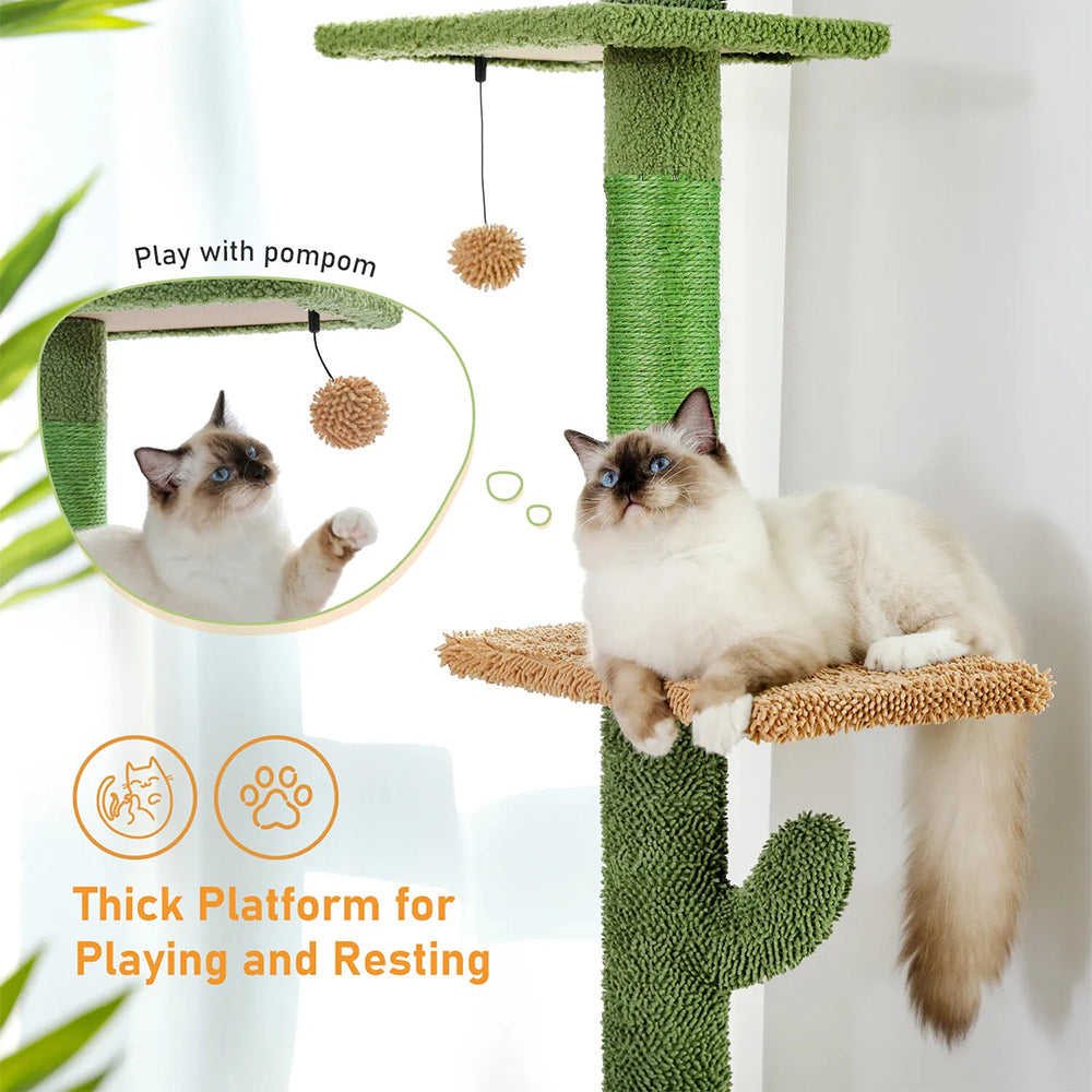 Cactus Scratching Post Cat Tree