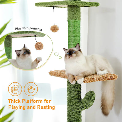 Cactus Scratching Post Cat Tree