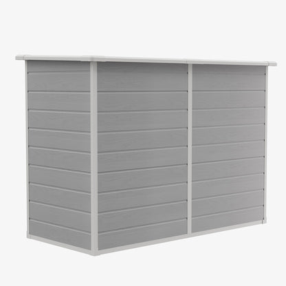 7X4 FT Outdoor Bicycle Storage Shed