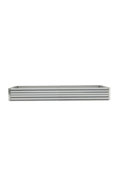 Outdoor Rectangular Metal Raised Garden Bed