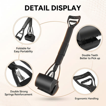 Outdoor Foldable Pet Faeces Pick-up Poop Scoop
