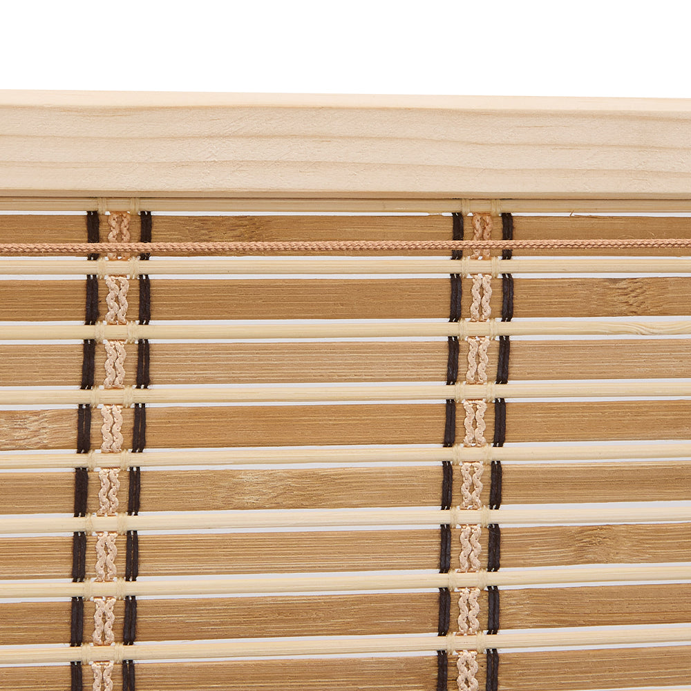 Natural Roll-Up Bamboo Blinds for Windows