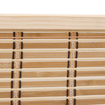 Natural Roll-Up Bamboo Blinds for Windows