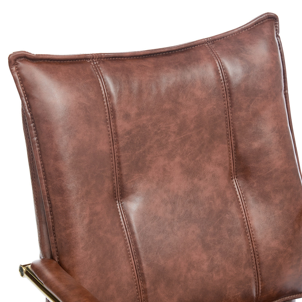 PU Leather Upholstered Office Chair