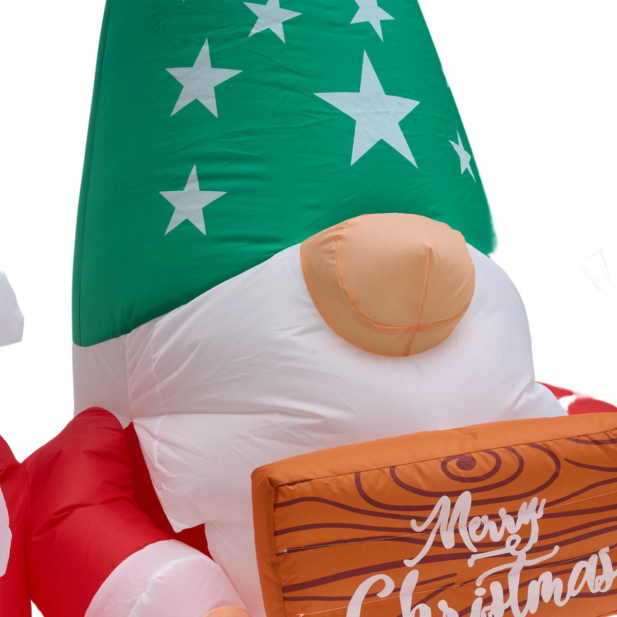 Christmas Inflatable Gnome Trio with LED Lights