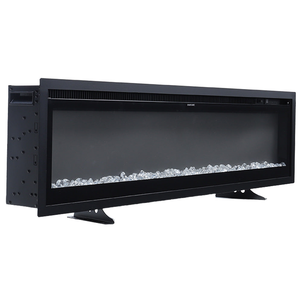 40/50/60 Inch Electric Fire with 12 Flame Colours & Remote Control