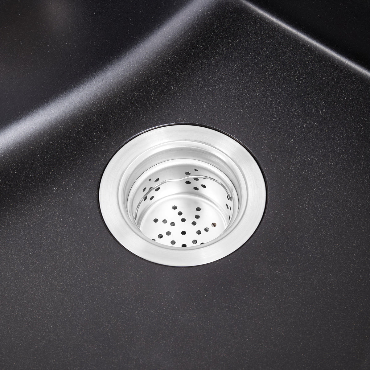 Modern Double Bowl Quartz Resin Composite Kitchen Sink with Waste Kit
