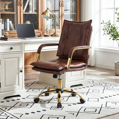 PU Leather Upholstered Office Chair