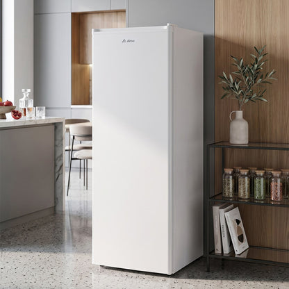 175L White Upright Freezer