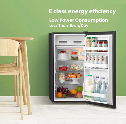 93L Under Counter Fridge Freestanding Refrigerator with Cooler Box