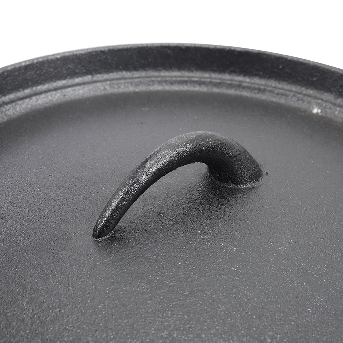 4.5L Cast Iron Camp Dutch Oven with Lid