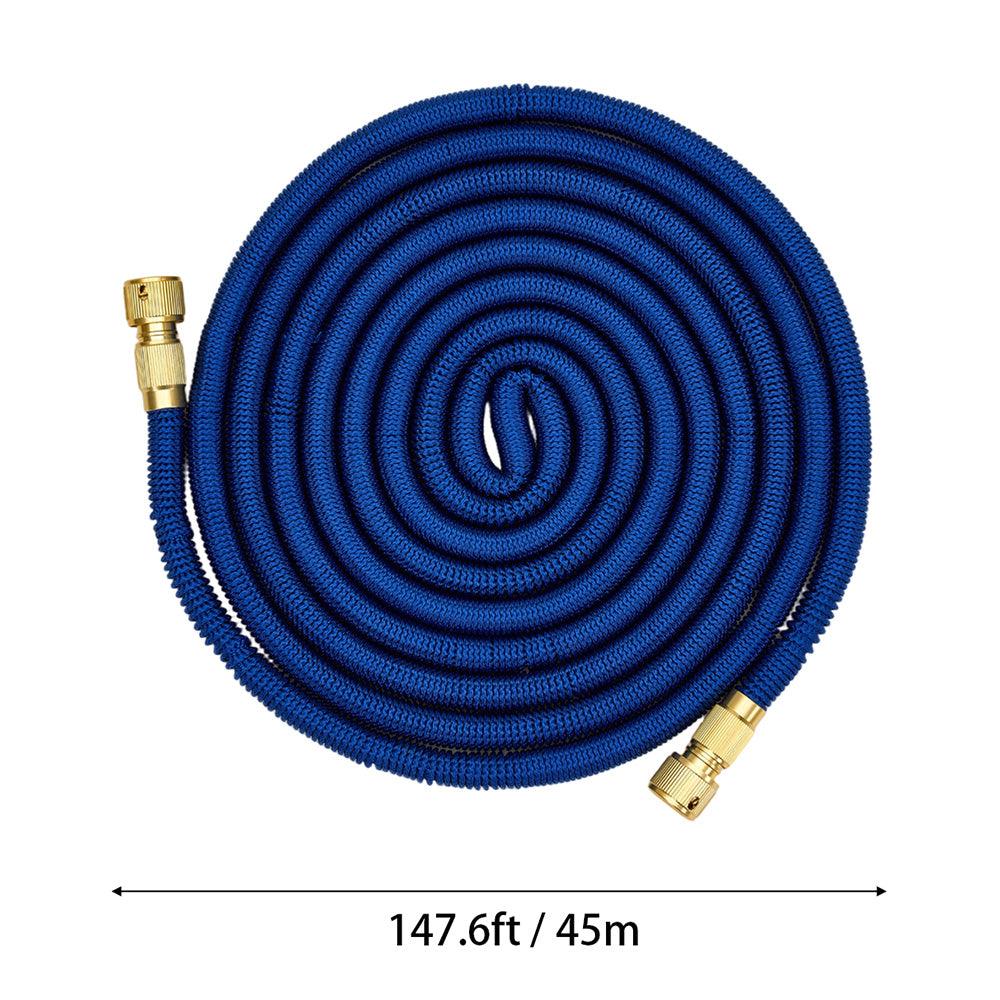 Expandable Garden Hose with Solid Brass Fittings
