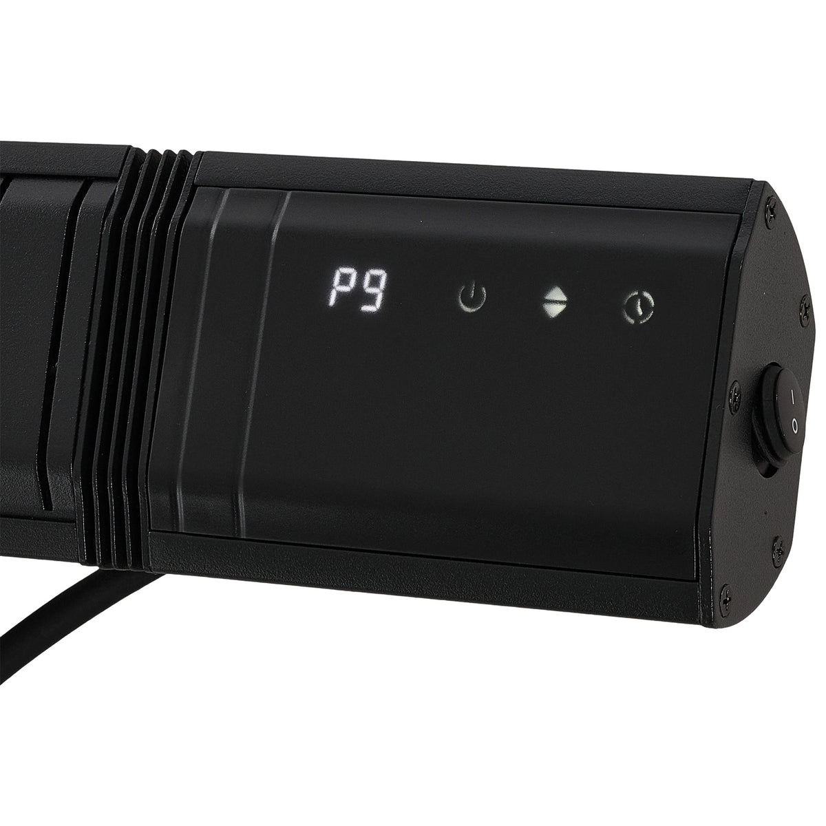3000W Wall-Mounted Infrared Patio Heater with 9 Temperature Settings & 24H Timer