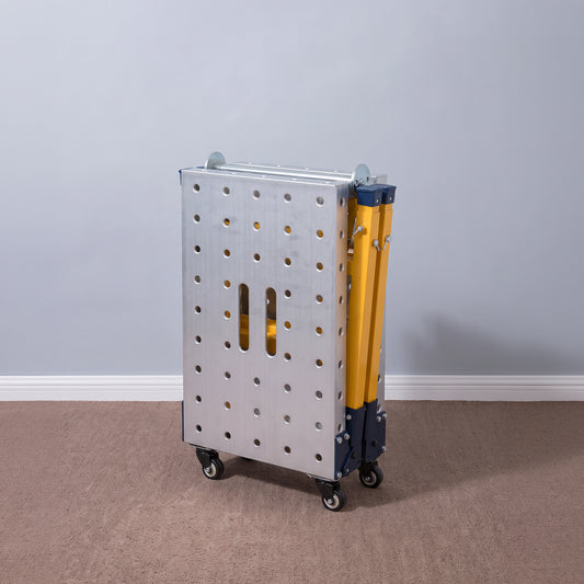Foldable Workbench On Wheels