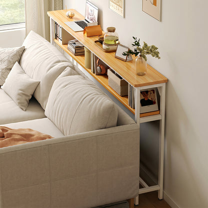 2-Tier Narrow Console Table