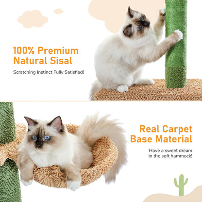 Cactus Scratching Post Cat Tree